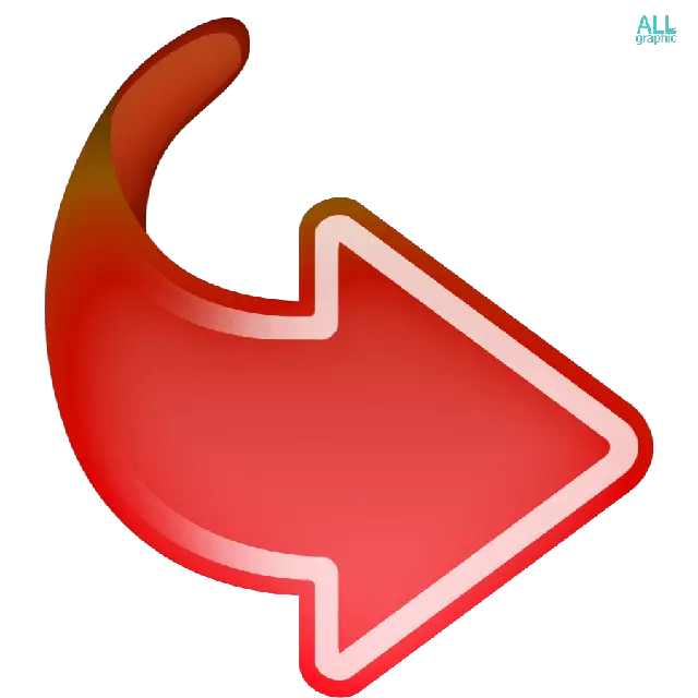 Arrow Up Red Png