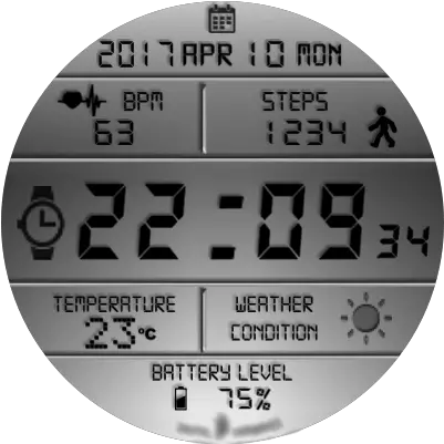 Jn Digital Hambiance V5 Watch Face For Digital Watch Faces Png Watch Face Png