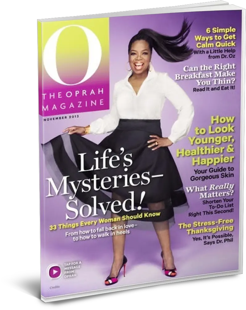 Oprah Magazine Covers Png Image With No Oprah Magazine May 2011 Oprah Magazine Logo