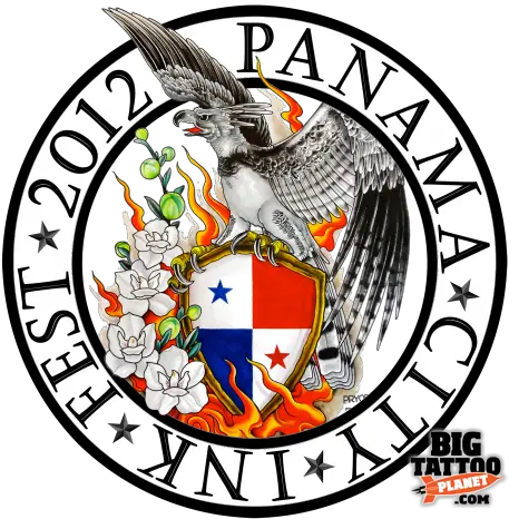 Panama City Ink Fest 2012 Panama Tattoo Designs Png Flash Logo Tattoo