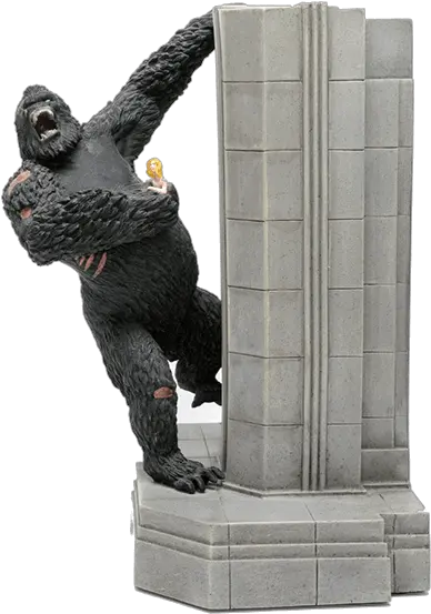 King Kong Statues Bobbleheads And Sculpts King Kong On Building Transparent Png King Kong Transparent