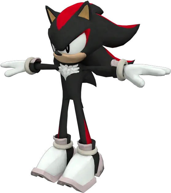 Xbox 360 Shadow The Hedgehog Model Png Shadow The Hedgehog Transparent