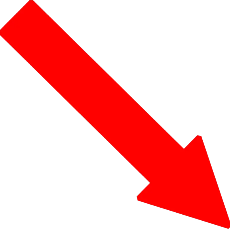 Red Arrow Mark Png