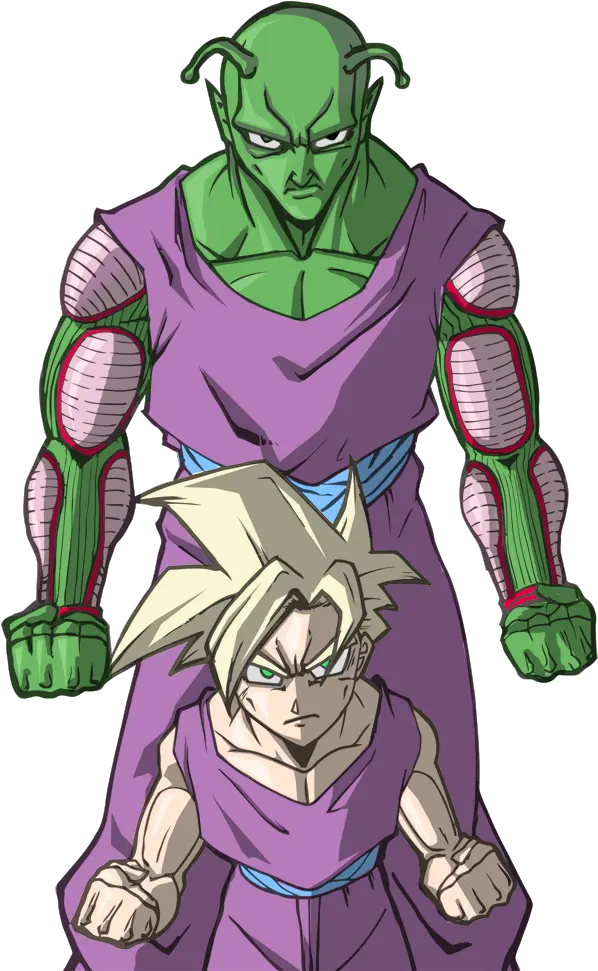 Download Teen Gohan With Piccolo Hd Png Uokplrs Piccolo And Gohan Png Piccolo Png