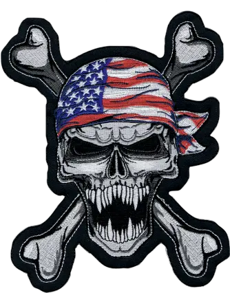 Patch Usa Skull Small Victory Usa Skull Logo Png Victory Motorcycle Logo