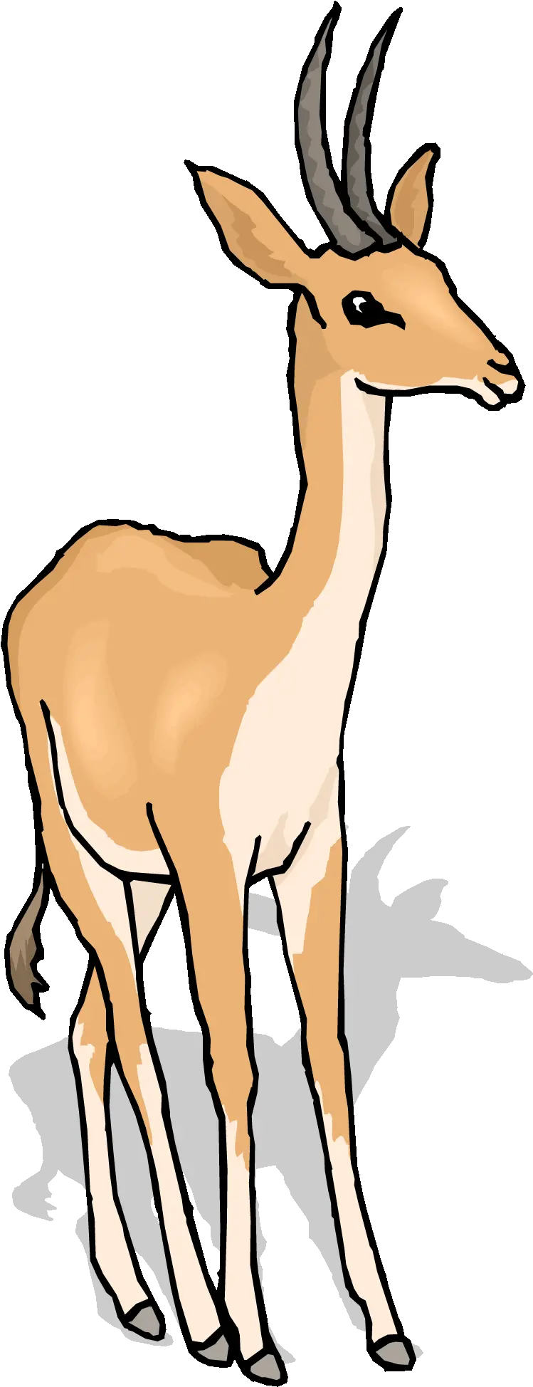 Free Gazelle Clipart Gazal Clipart Png Download Full Animal Figure Gazelle Icon