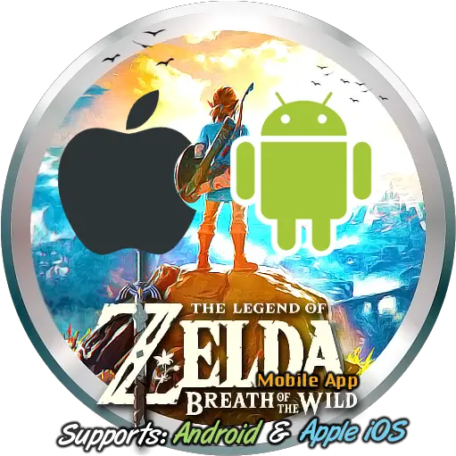 Download Looking For Zelda Breath Of The Wild Final Trial Poster Png Breath Of The Wild Logo Transparent