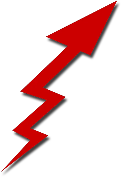 Straight Red Arrow Png