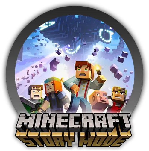 Complete Adventure Microsoft Xbox One Minecraft Story Mode Icon Png Minecraft Story Mode Logo