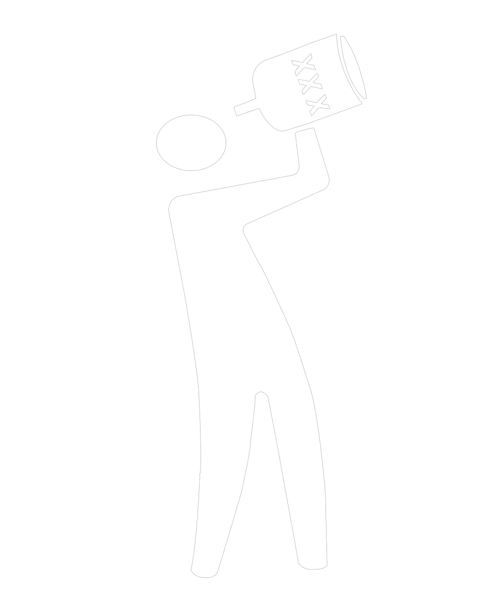 Download Tipsy Bartender Illustration Hd Png Download Block Letter Alphabet Bartender Png