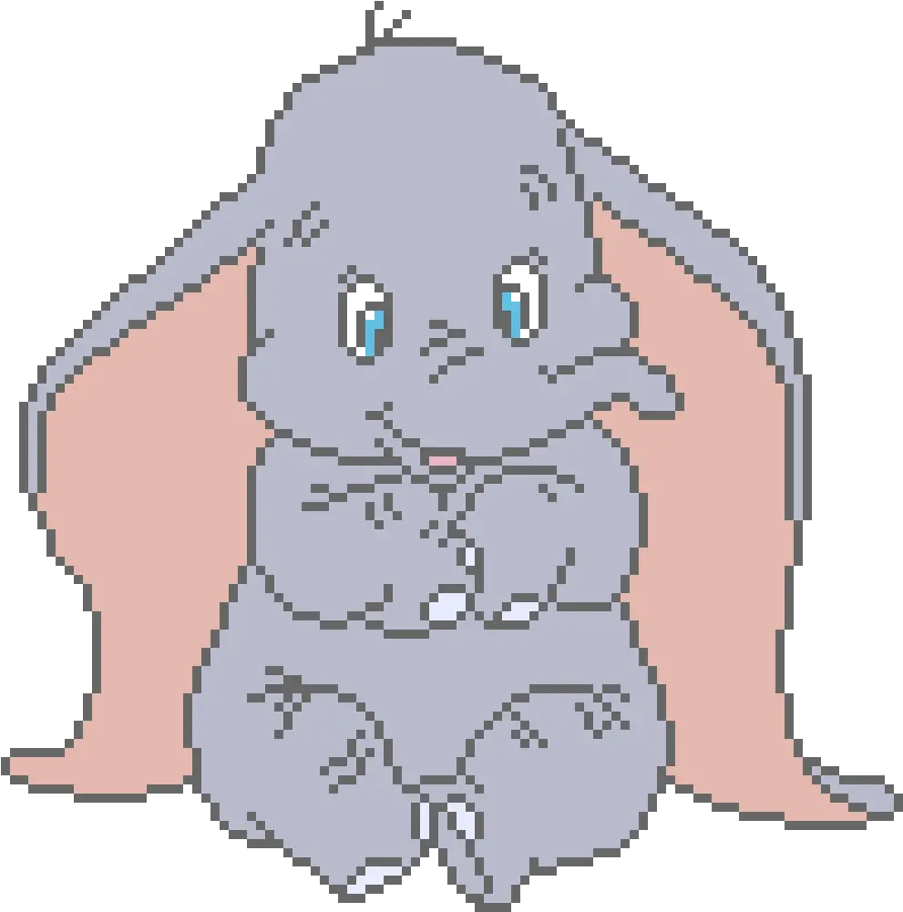 Dumbo Pixel Art Maker Pixel Art Disney Dumbo Png Dumbo Png