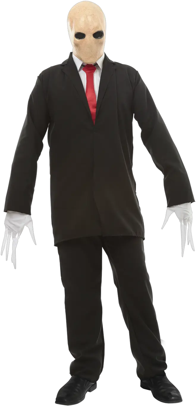 Creepypasta Slenderman Costume Slenderman Costume For Kids Png Slender Man Transparent