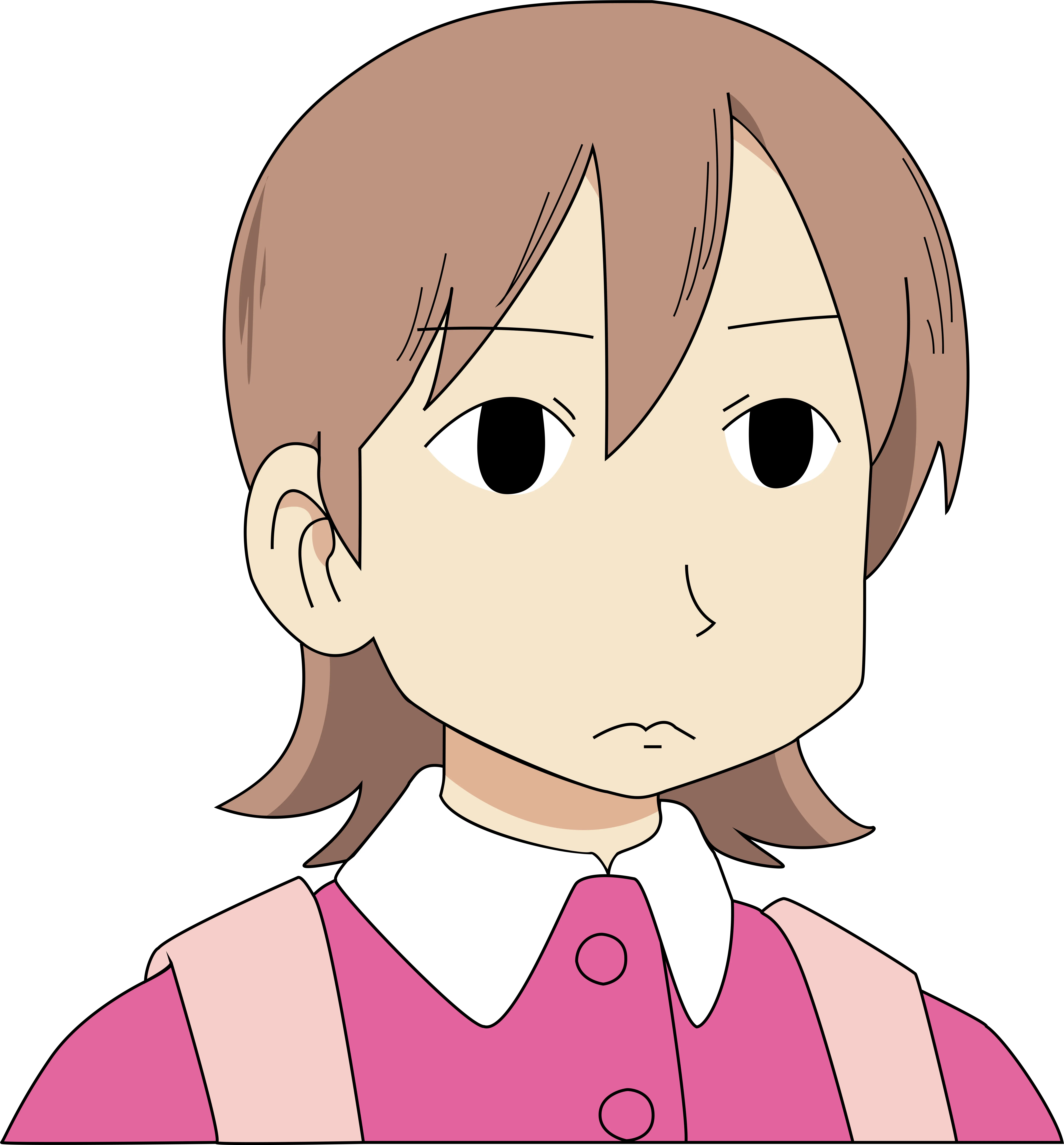 Nichijou Yuuko Funny Face Png