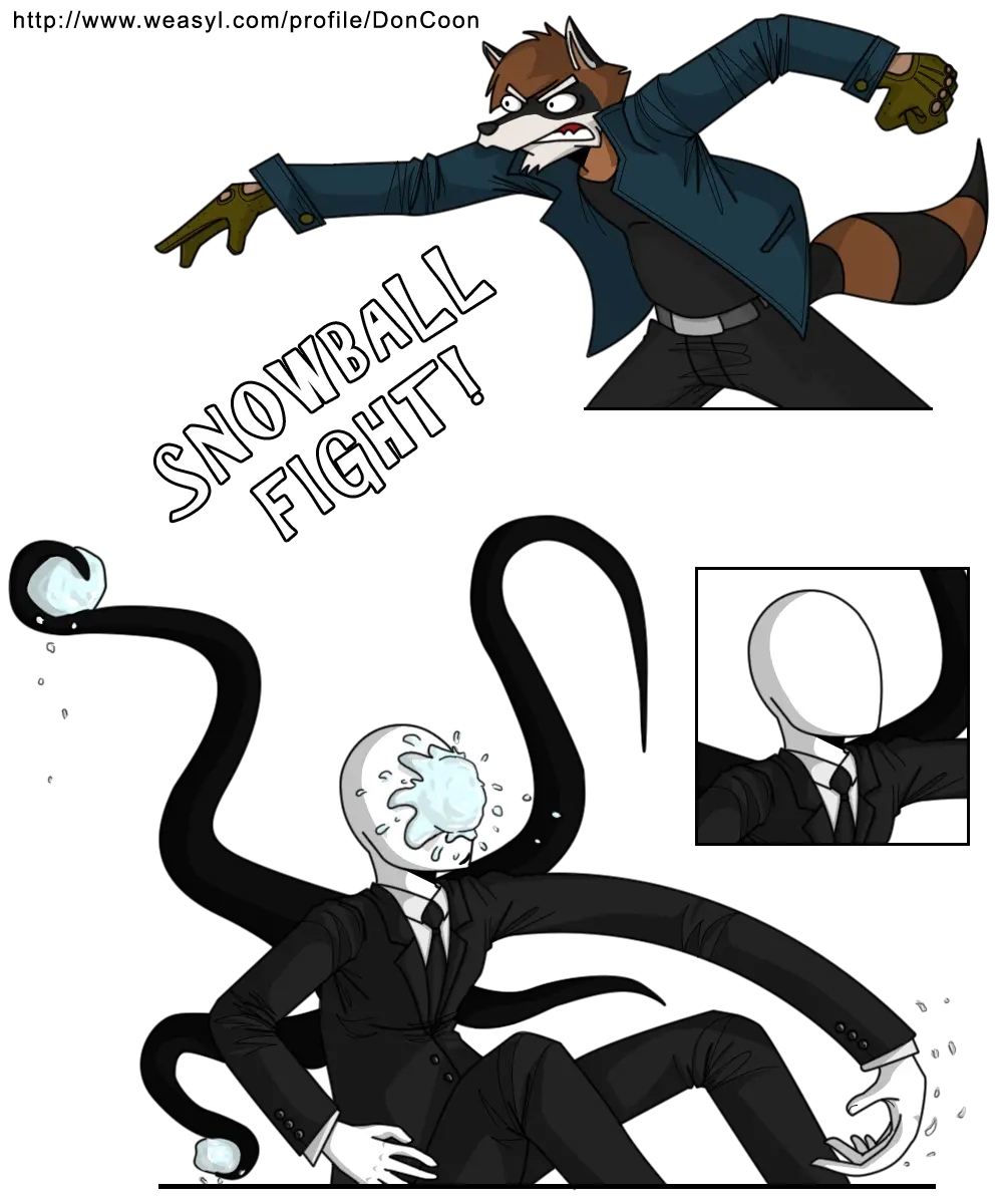 Download Slenderman Clipart Transparent Slender Man Drawing Fighting Png Slender Man Transparent