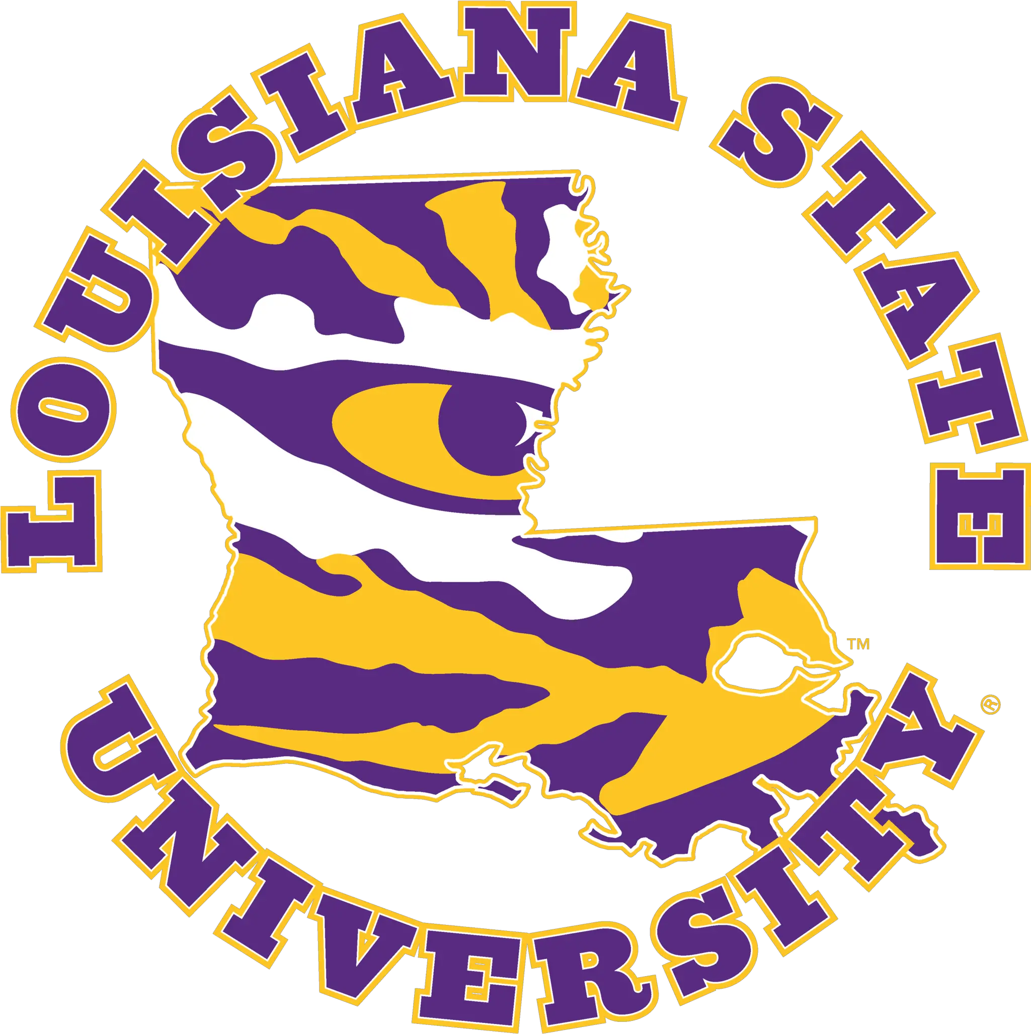 Lsu Louisiana State Tigers Ncaa 30 X 60 Louisiana State University Logo Png Lsu Logo Png