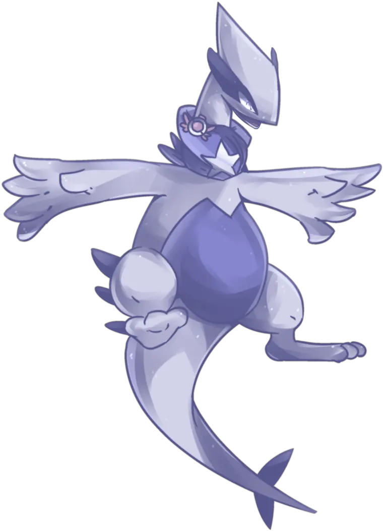 Download Graphic Black And White Custom Baby Lugia Lugia Png Lugia Png