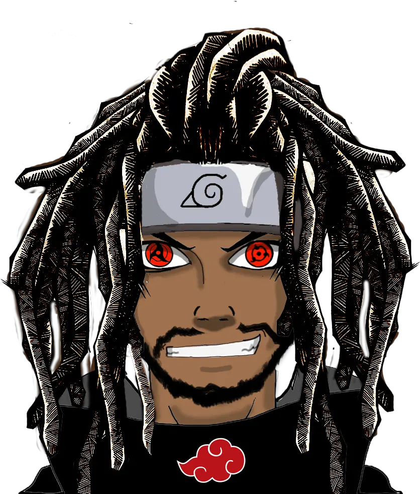 Clip Art Library Stock Black Anime Characters With Dreads Png Dreads Png