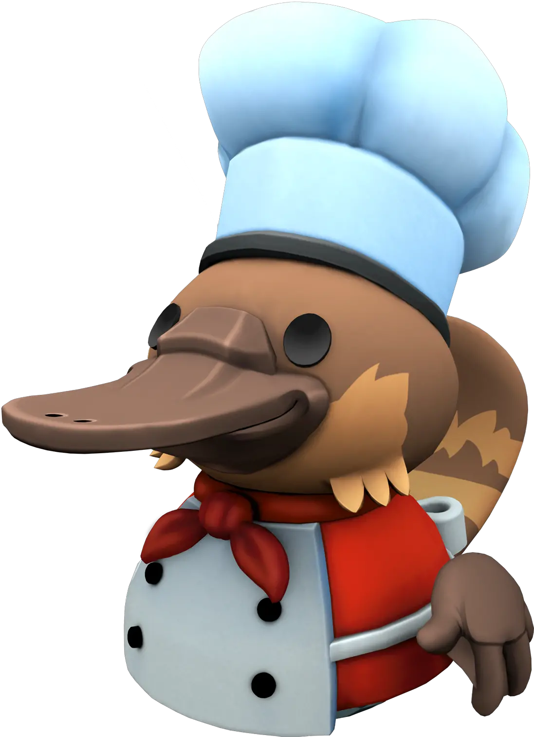 Haircut Emoji Png Overcooked 2 Platypus Chef Platypus Png