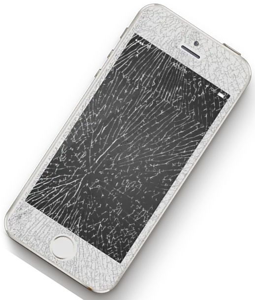 Apple Iphone Repairs Png Screen Crack Transparent