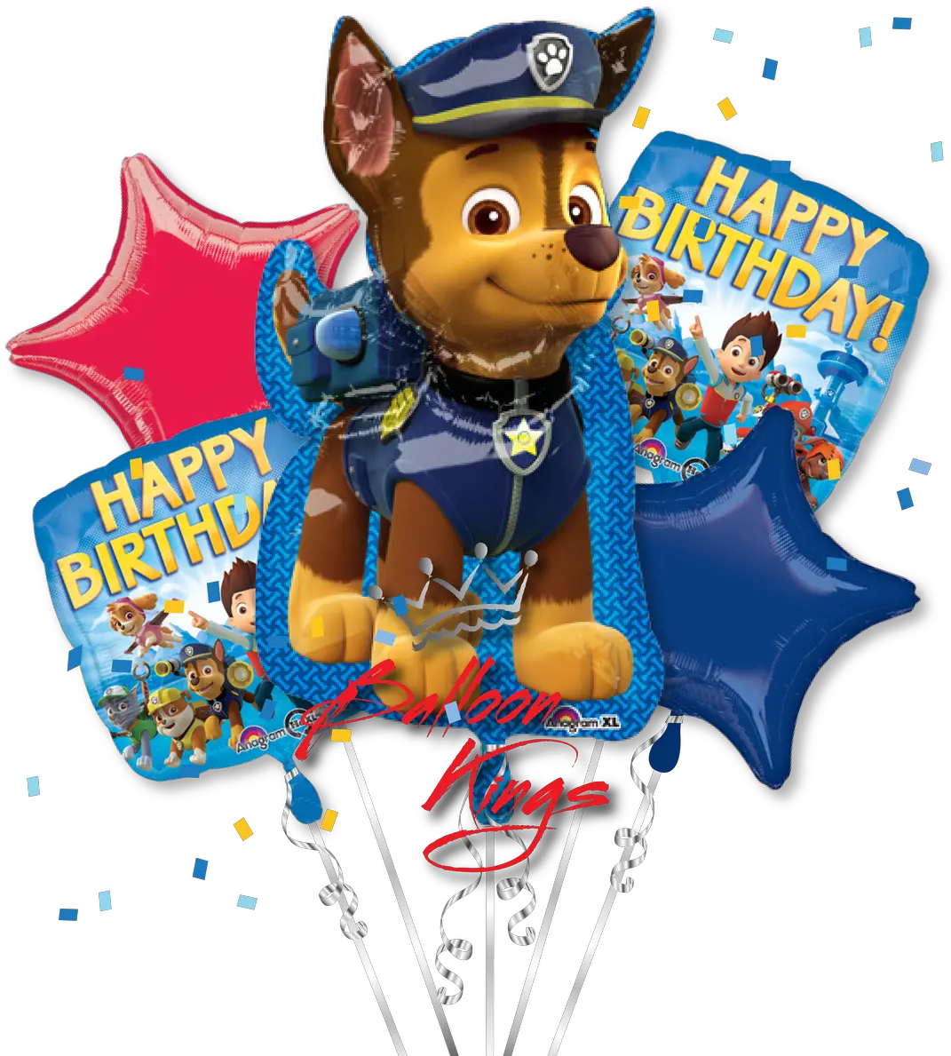 Paw Patrol Chase Foil Shape Balloon Paw Patrol Balloon Stuff Png Chase Png