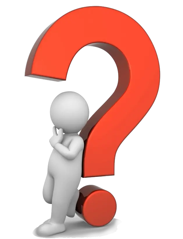 Head With Question Marks Clipart Png