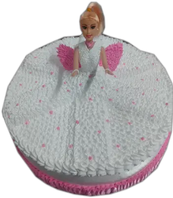 Download Hd Baby Doll Barbie Transparent Png Image Cake Decorating Supply Barbie Transparent