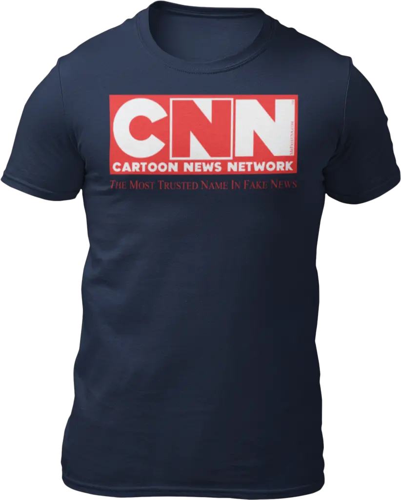 Funny Cnn Design T Unisex Png Cnn Fake News Logo