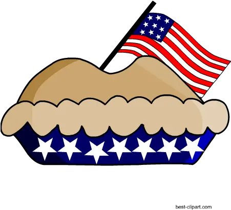 Download 4th Of July Pie Clip Art American Png Pie Clipart Png