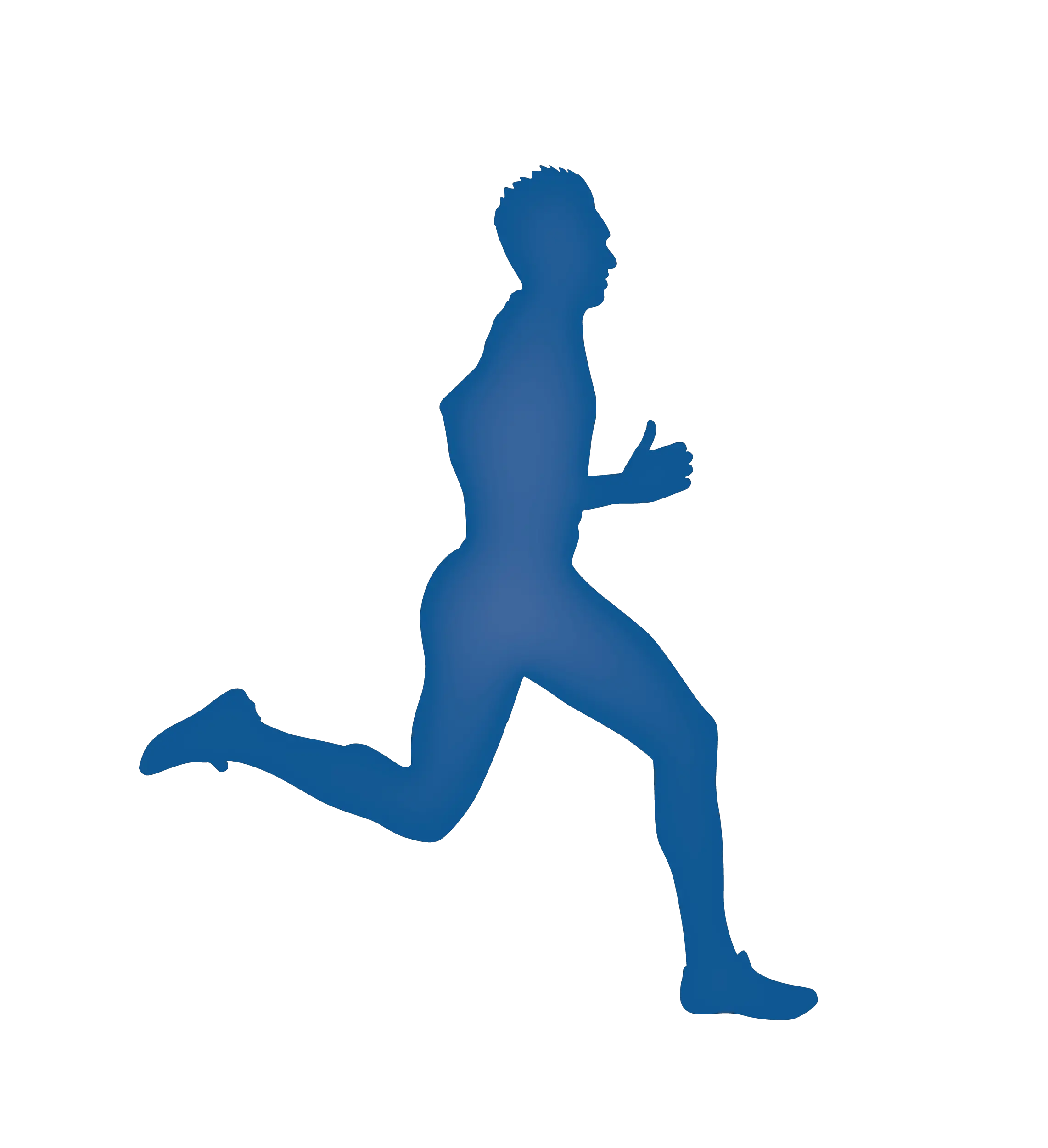 Runner Silhouette Running Silhouettes Royalty Free Png Leg Transparent