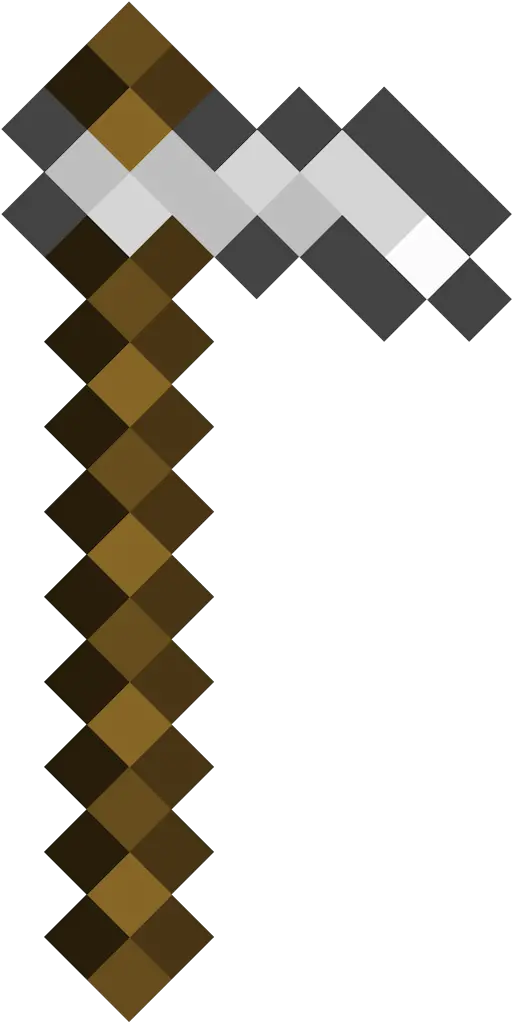 Welcome Minecraft Pickaxe Transparent Png Hoe Png