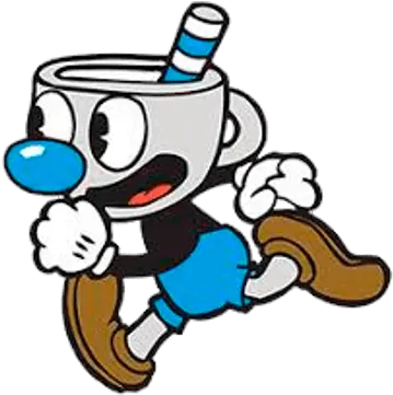 Mugman Running Transparent Png Stickpng Mugman Png Dab Transparent Background