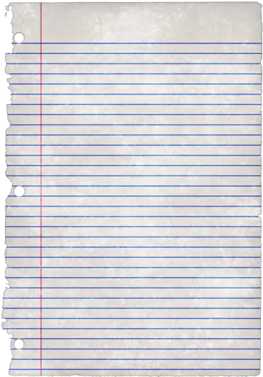 Ruled Png And Vectors For Free Download Dlpngcom Old Paper With Lines Torn Notebook Paper Png
