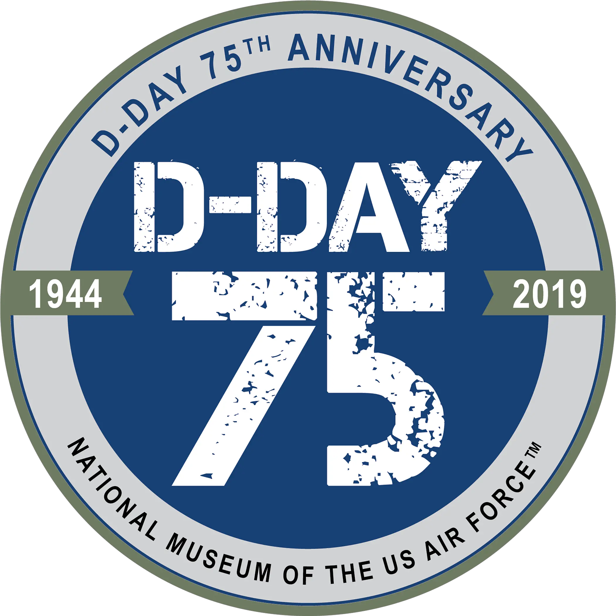 D Day 75th Anniversary Logo Circle Png Fn Logo