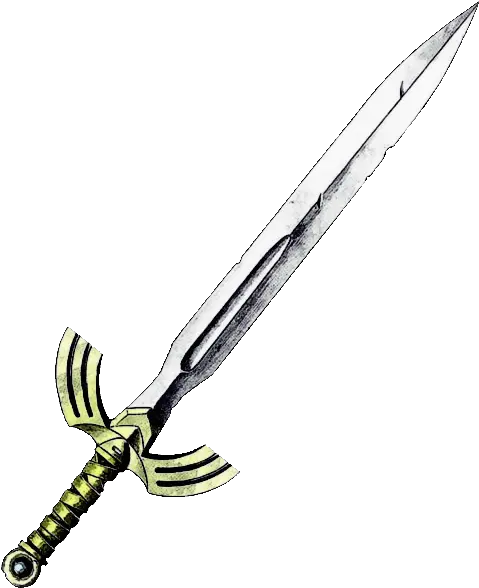 Koholint Sword Awakening Seashell Sword Png Master Sword Transparent