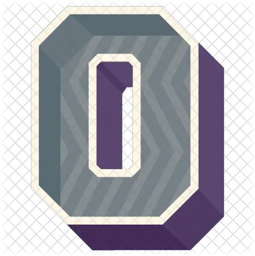 Alphabet Letter O Icon Of Flat Style Letter O 3d Png Letter O Png