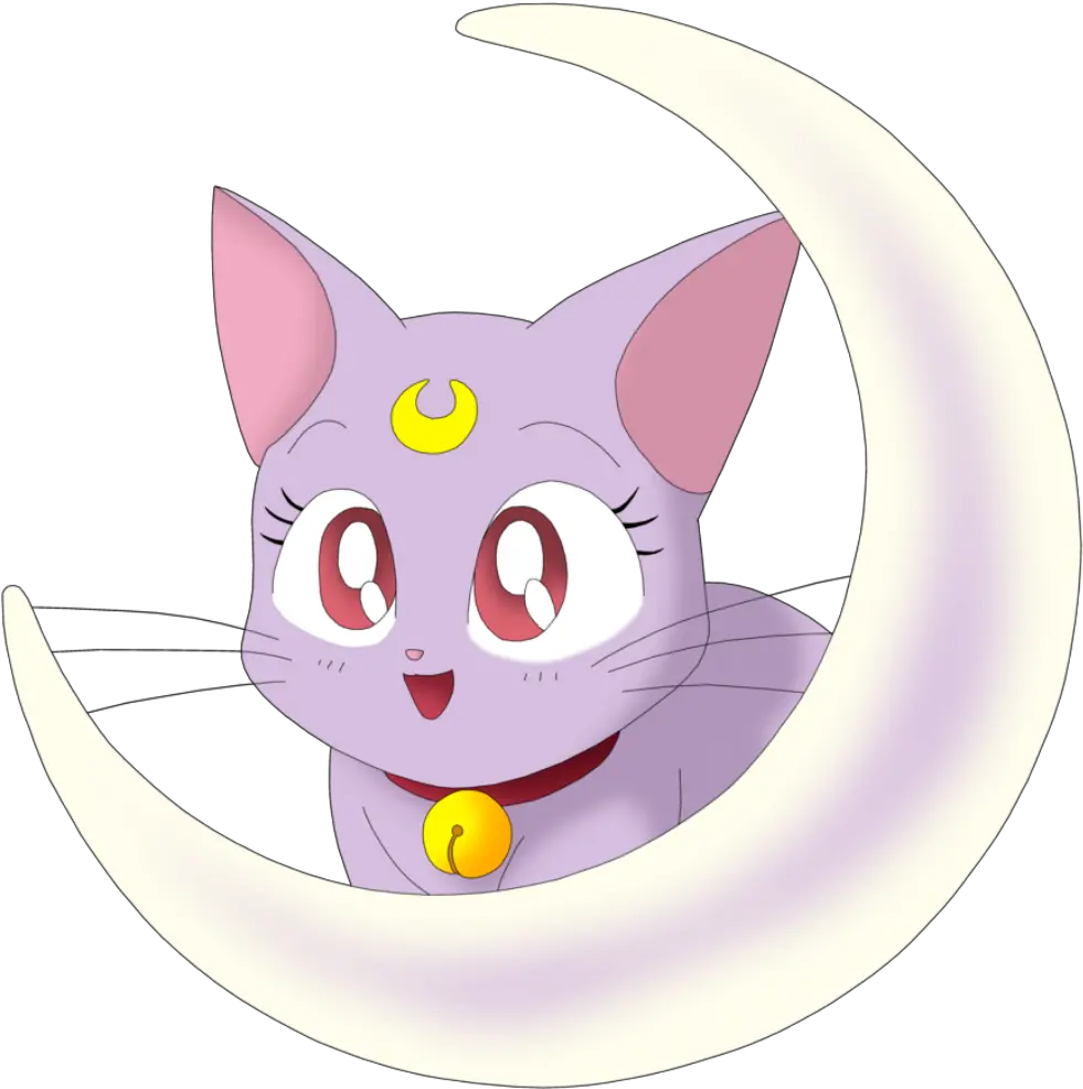 Sailormoon Sailor Moon Diana Cat Mèo Ca Thy Th Mt Trng Png Sailor Moon Png