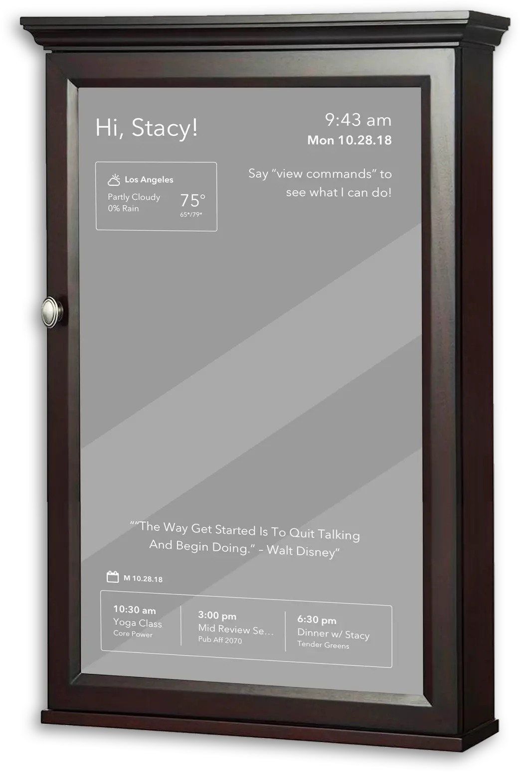 Smart Mirror Home Door Png Mirror Png