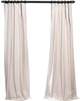 Hazelwood Beige Solid Cotton Blackout Curtain 50x96 White Velvet Blackout Curtains Png Curtains Png