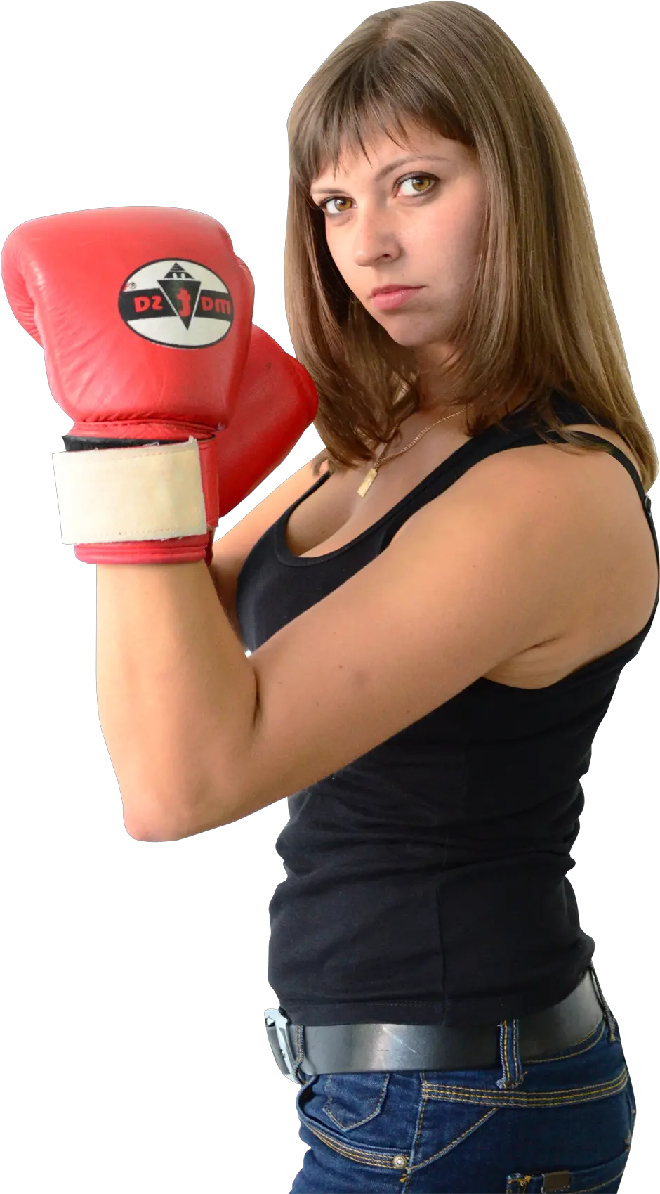 Woman Wearing Boxing Gloves Png Image Women Boxing Gif Clipart Boxer Png