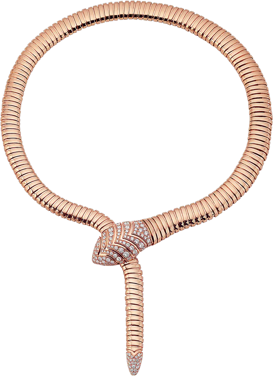 Serpenti Necklace 350680 Bvlgari Bulgari Snake Necklace Png Choker Png