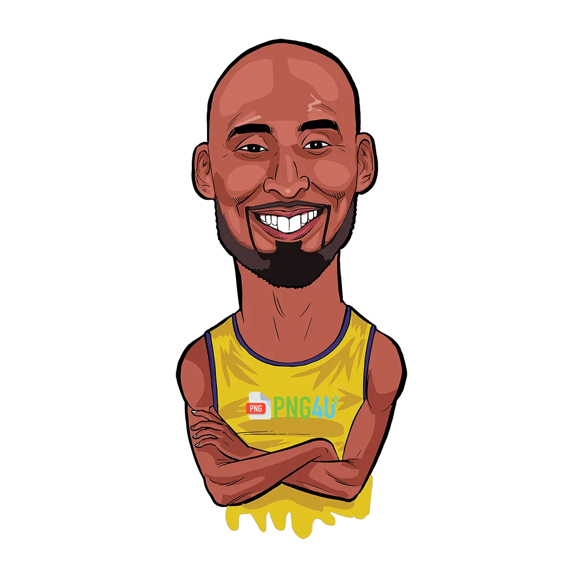 Kobe Bryant Png Cartoon Kobe Bryant Cartoon Png Kobe Bryant Transparent