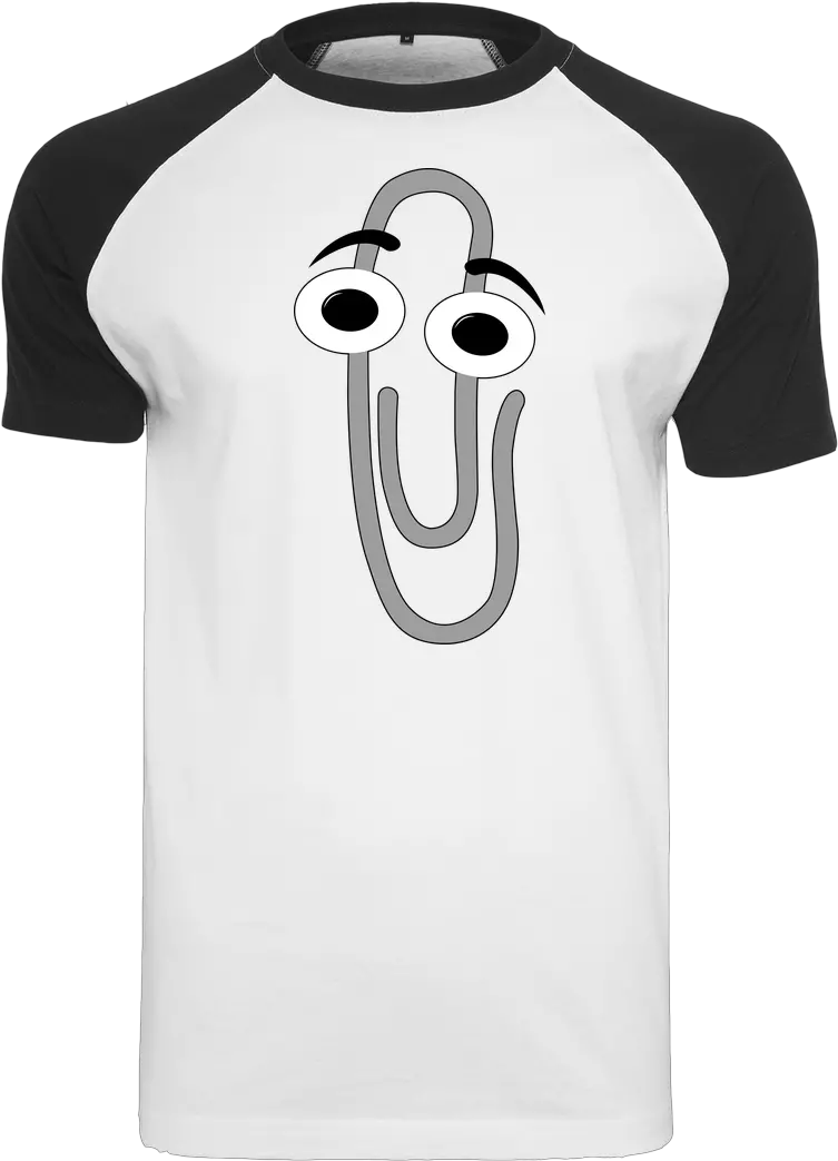 Buy Rip Clippy Raglan Tee Supergeek Png