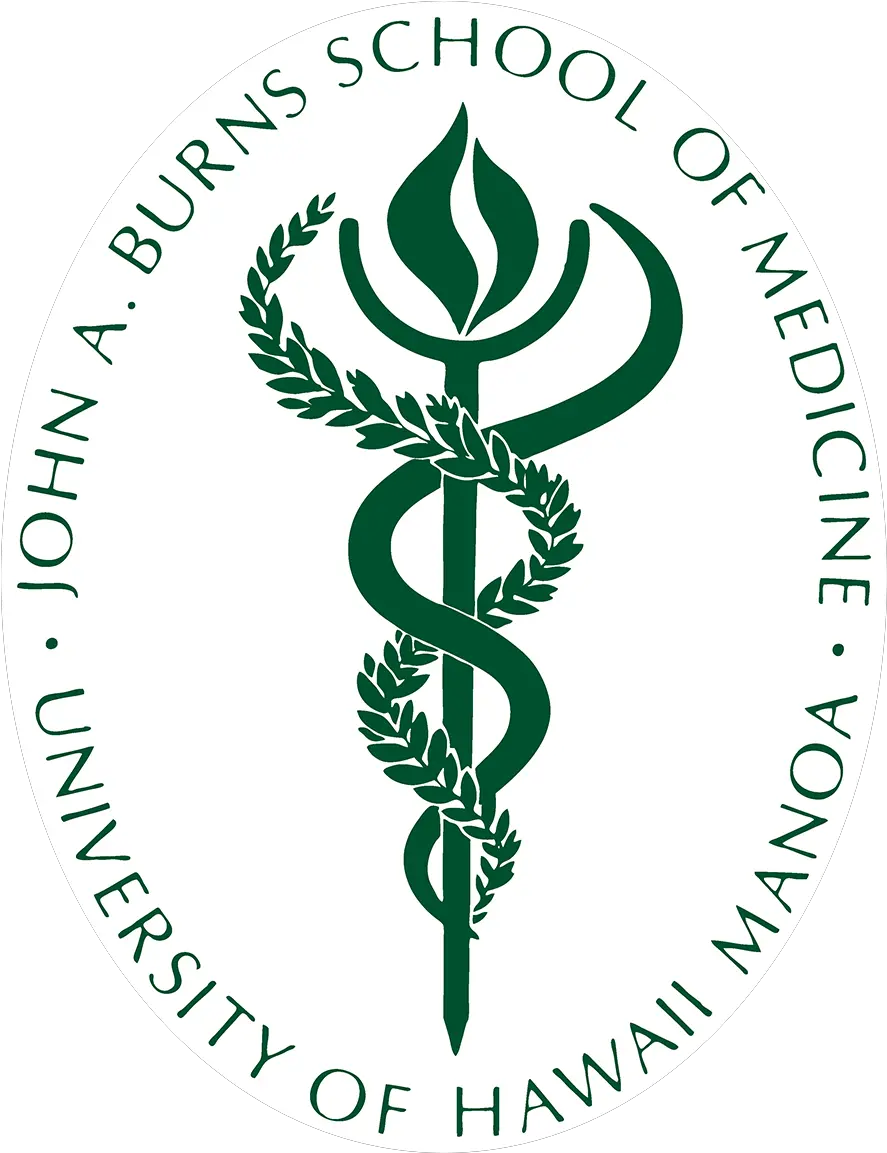 Pacific Biosciences Research Center Logos John A Burns School Of Medicine Logo Png Oval Transparent Background