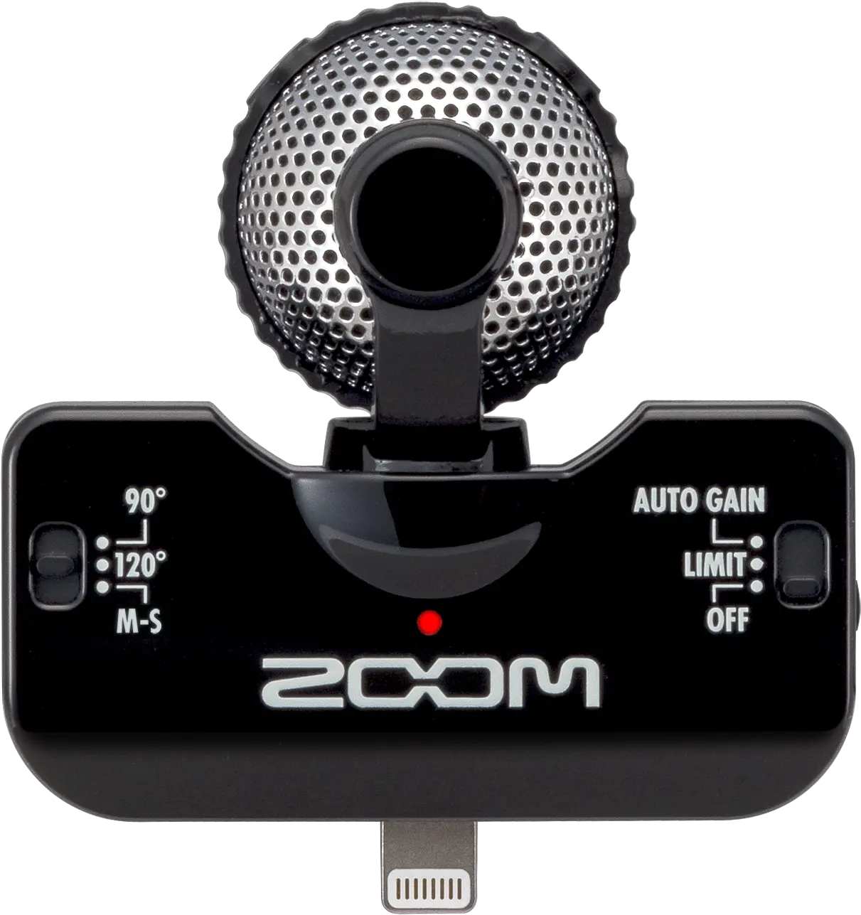 Zoom Iq5 Professional Stereo Microphone For Ios Zoom Iq5 Png Microfono Png
