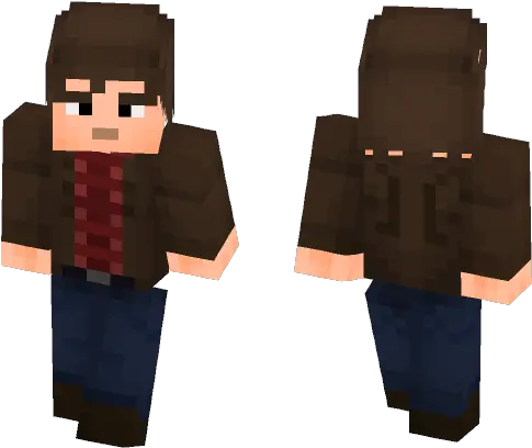 Download Sam Winchester Rick Grimes Skin Minecraft Png Sam Winchester Png