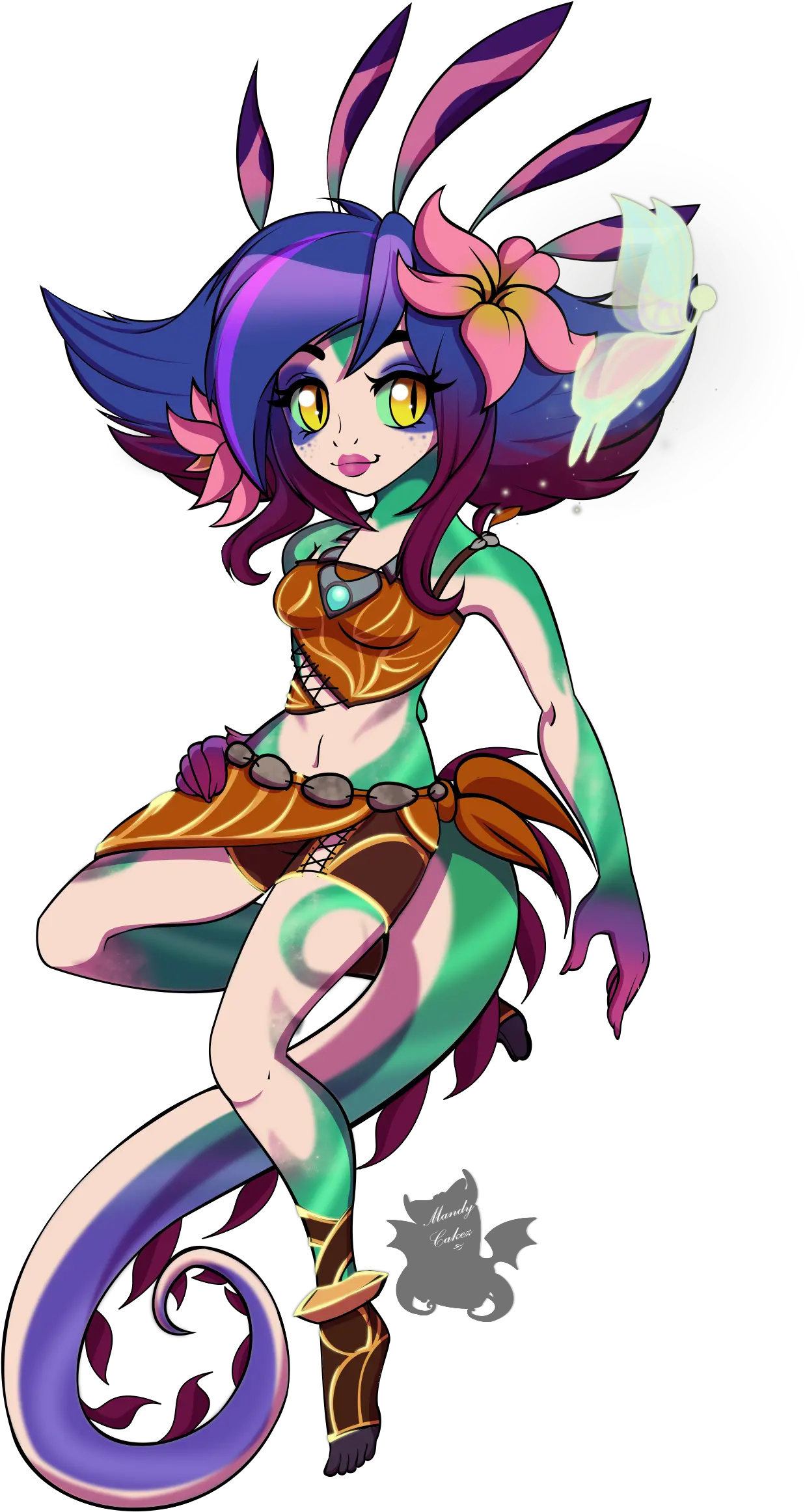 Neeko By Nothing Butsweets Fur Affinity Dot Net Neeko League Of Legends Png Deviantart Icon Sizes For Folders