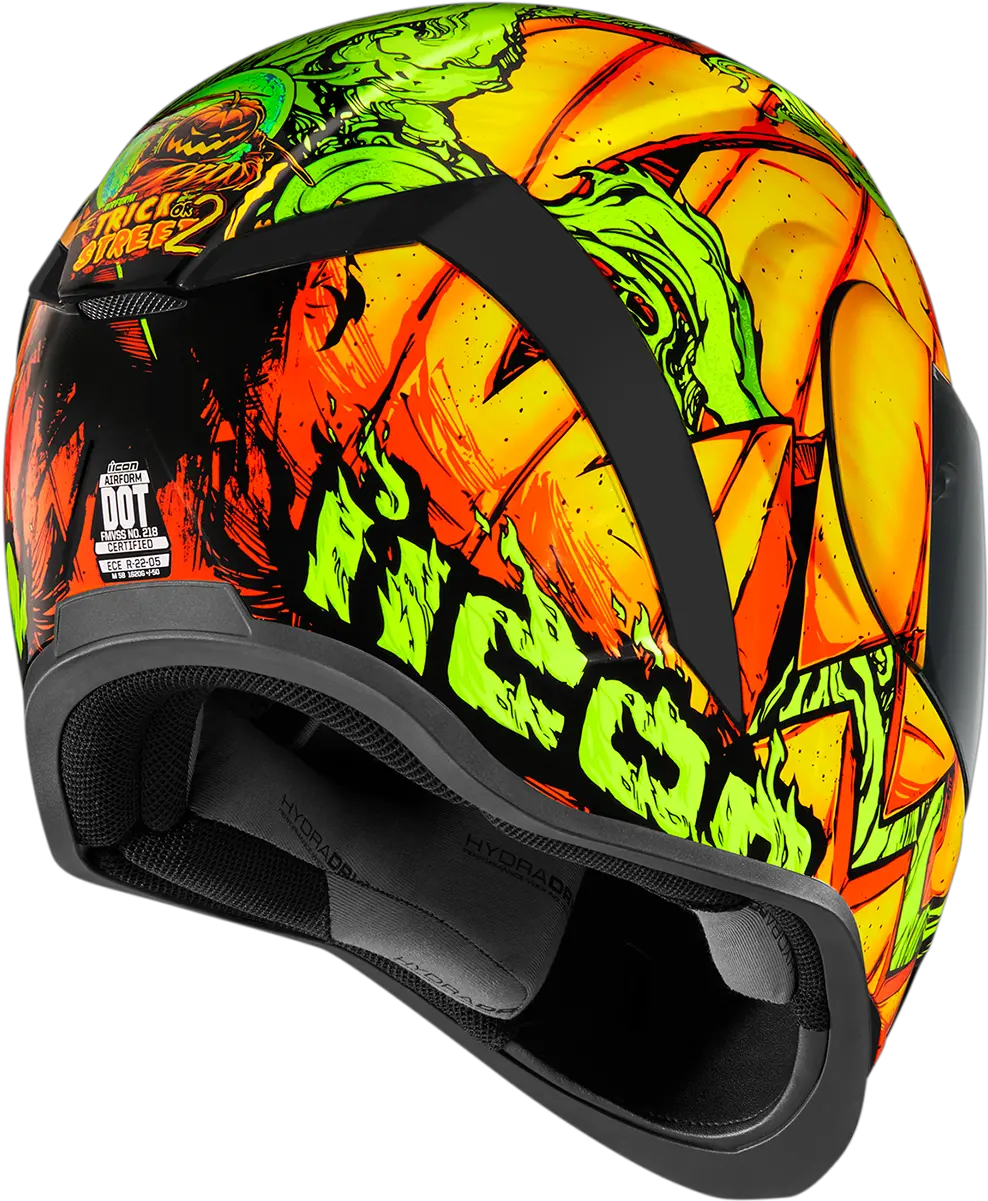Icon Airform Trick Ost Helmet Extremesupplycom Icon Trick Or Street 2 Png Oh No Icon