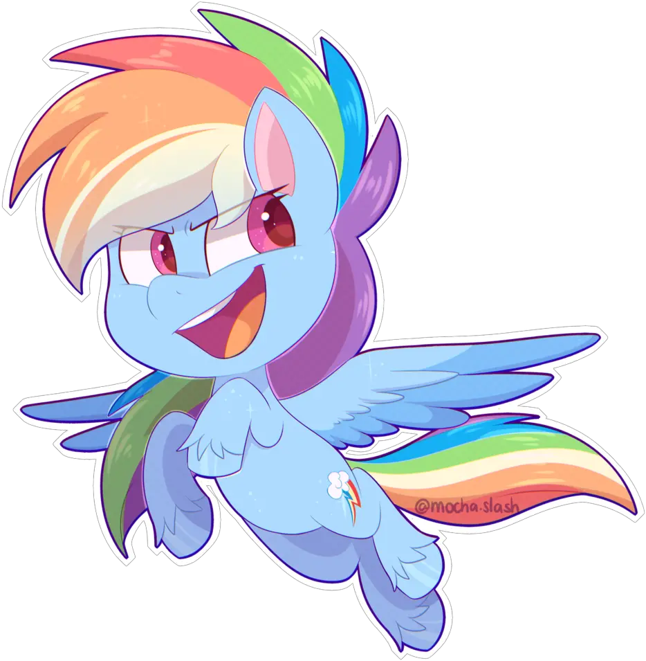 Pin Mlp G4 5 Pony Life Rainbow Dash Png Slash Mark Png