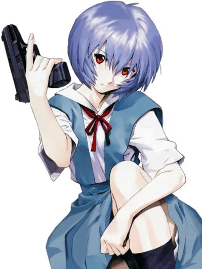 Rei Ayanami Guns 0101 Transparent Rei Ayanami Gun Png Rei Ayanami Png