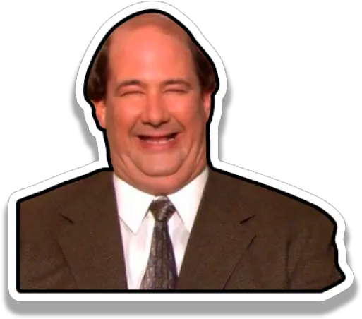 Sticker Maker Kevin Malone The Office Stickers Png The Office Png